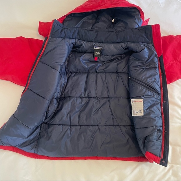 Vintage 1998 Patagonia Insulated Mountain Red Parka Jacket 65885 - Picture 4 of 12